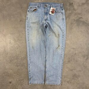 Carhartt Light Blue Men's Straight Jeans